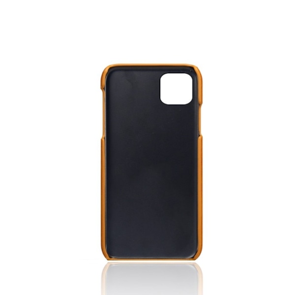 Etui med to kort - iPhone 12 Mini - Brun Brown