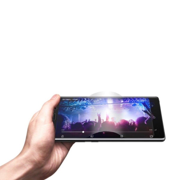 Samsung Galaxy S9 Plus Fullt beskyddande display film - Genomski Transparent