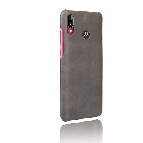 Prestige Motorola Moto E6 Plus skal - Silver/Grå Silvergrå