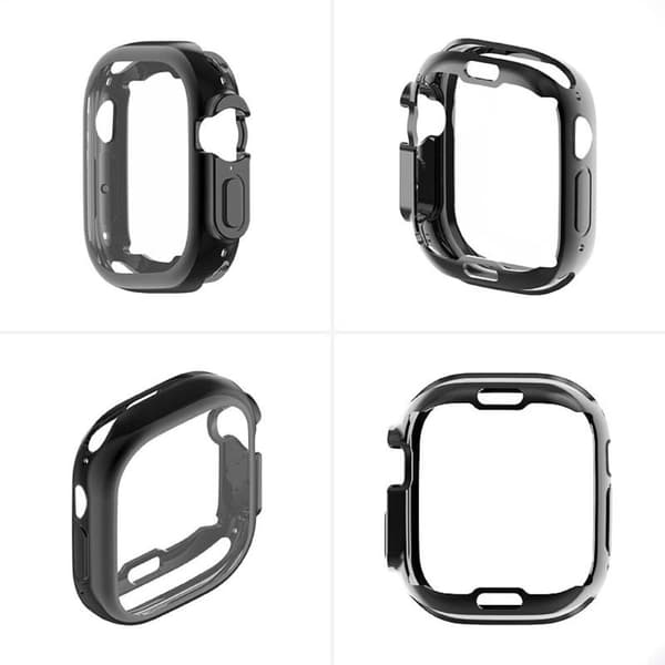 Apple Watch Ultra allround beskyttelsesdeksel - Sølv Silver grey