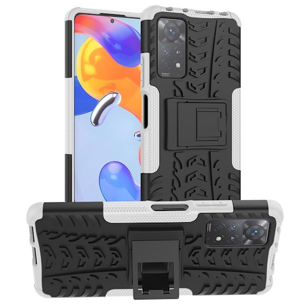 Offroad Xiaomi Redmi Note 11S 5G / Xiaomi Redmi Note 11 Pro skal - Vit Vit