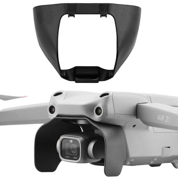 DJI Mavic Air 2S BRDRC gimbal kamera linsskydd Svart