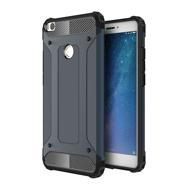 Xiaomi Mi Max 2 Unique støvfri hybridcover - Mørkeblå Blue
