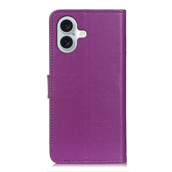 Classic iPhone 16 flip kuoret - Violetti Purple