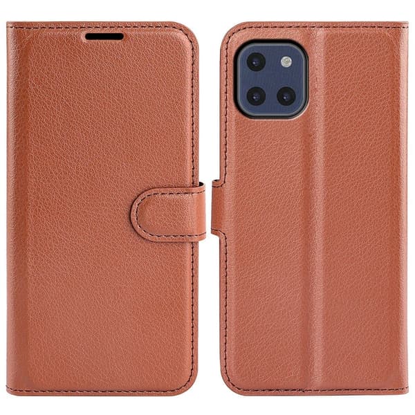 Classic Samsung Galaxy A03 Flippetui - Brun Brown