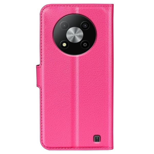 Classic ZTE Blade A73 flip kuoret - Ruusu Pink