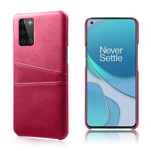 Dual Card etui - OnePlus 8T - Rose Pink