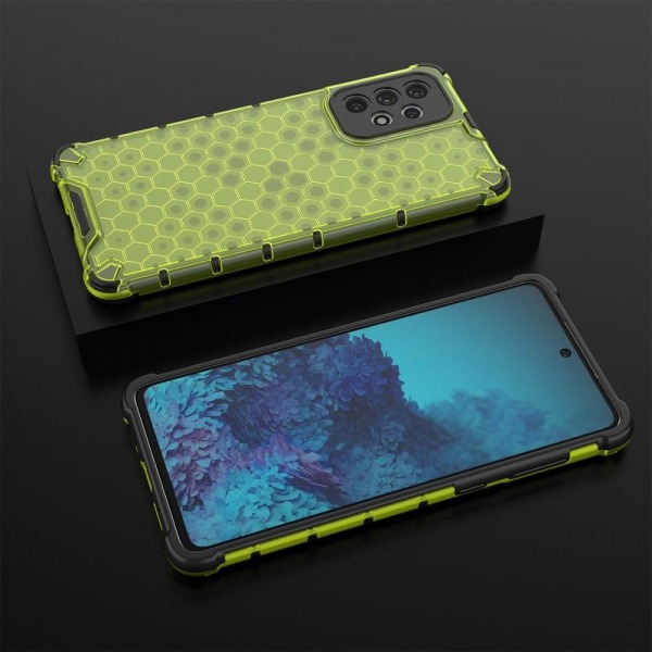 Bofink Honeycomb Samsung Galaxy A73 Etui - Grøn Green