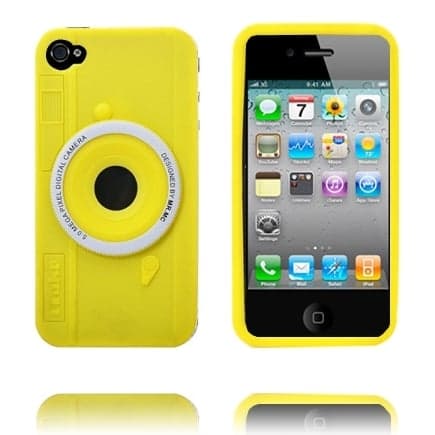 Kameraetui (gul) iPhone 4 Cover Yellow