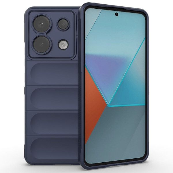 Mjukt greppformat Xiaomi Redmi Note 13 Pro 5G  skal - Mörkblå Blå