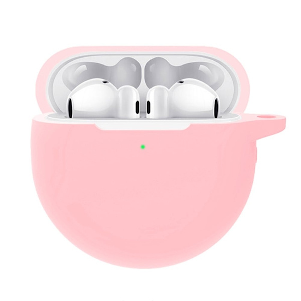Huawei FreeBuds 4E / 4 silikonikotelo koukulla - Pinkki Pink