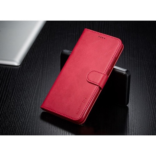 LC.Imeeke läder Huawei P30 Lite fodral - Rosa Rosa
