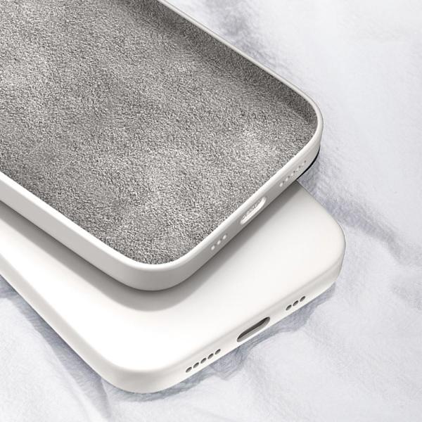 Skråt gummibelagt cover mod fald til Samsung Galaxy A14 - Grå Blå Blue