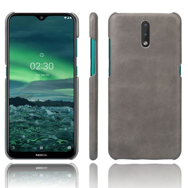 Prestige etui - Nokia 2.3 - Grå Silver grey