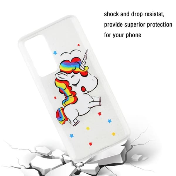 Deco Huawei P40 Pro kuoret - Yksisarvinen White