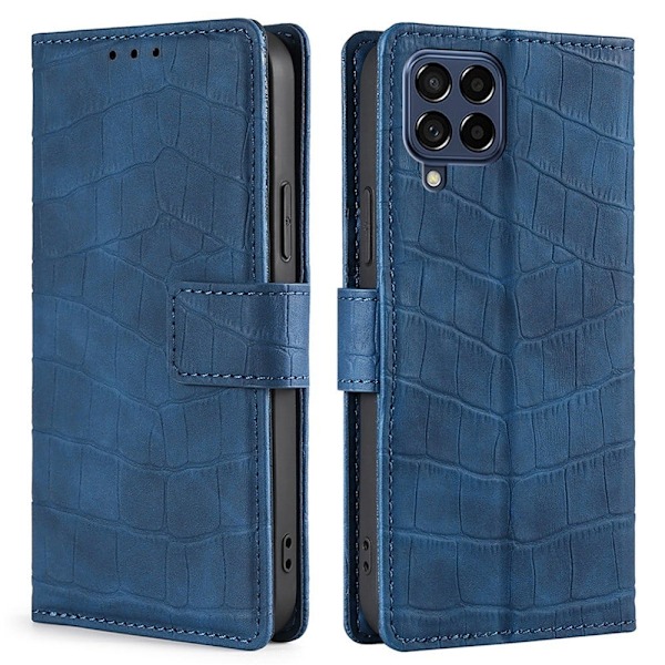 Croco Samsung Galaxy M53 5G skal - Blå Blå