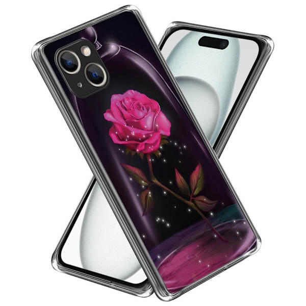 Deco iPhone 15 Plus deksel - Rose Pink