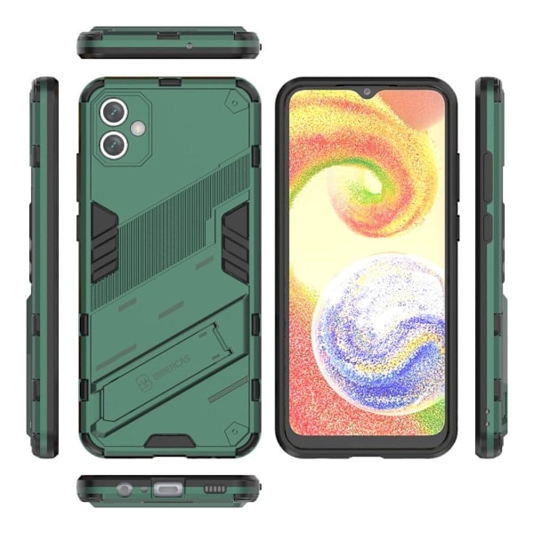 Stødsikker Hybrid Cover med A Moderne Touch til Samsung Galaxy A04e - Grøn Green