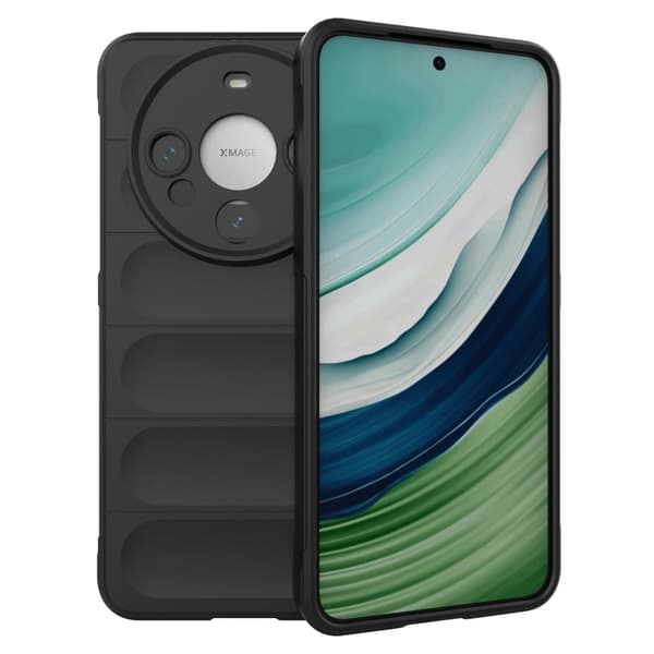 Mjukt greppformat Huawei Mate 60 skal - Svart Svart
