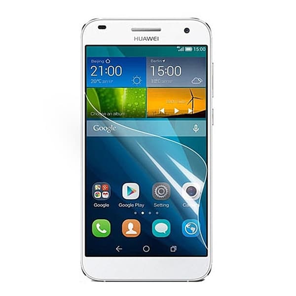 Skjermbeskyttere til Huawei Ascend G7. 3 stk. Transparent