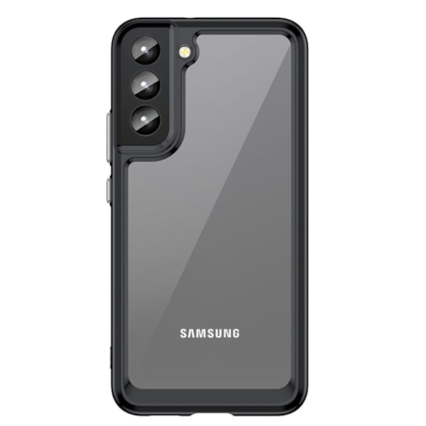 Samsung Galaxy S22 smart akryl cover - Sort Black