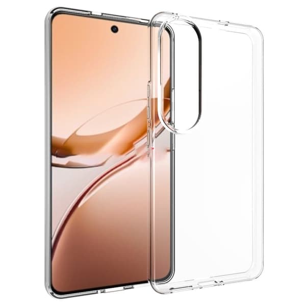 vivo V50 Lite 5G Clear Telefonskal Vattenstämpelresistent Flexibelt bakstycke Transparent