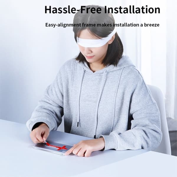 XUNDD iPhone 14 Pro karkaistua lasia näytön suojus Transparent