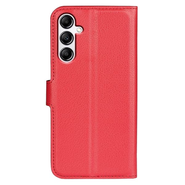 Klassisk Samsung Galaxy A34 5G Flip Etui - Rød Red