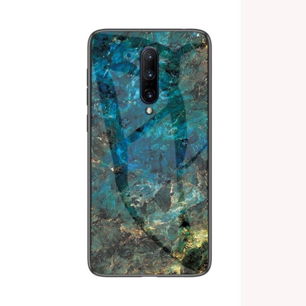 Fantasy Marble OnePlus 7 Pro kuoret - Smaragdi Green