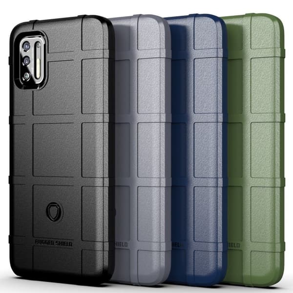 Rugged Shield Motorola Moto G Stylus (2021) kotelot - Musta Black