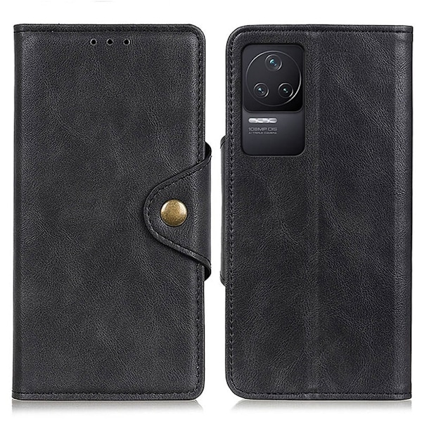 Alpha läder Xiaomi Redmi K50 / Xiaomi Redmi K50 Pro fodral - Svart Svart