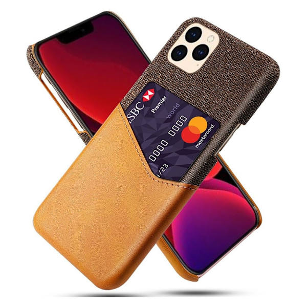 Bofink iPhone 12 Mini korttikotelo - Ruskea Brown