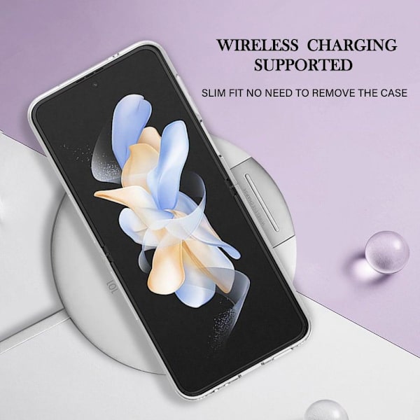Marmormotiv Samsung Galaxy Z Flip3 5G skal - Ros Rosa