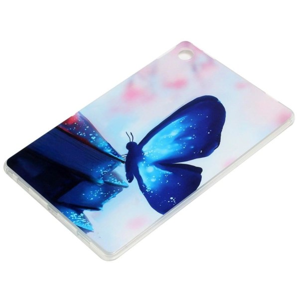 Lenovo Tab M10 Plus (Gen 3) cool pattern cover - Blue Butterfly Blå