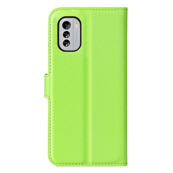 Klassisk Nokia G60 Flip Etui - Grøn Green