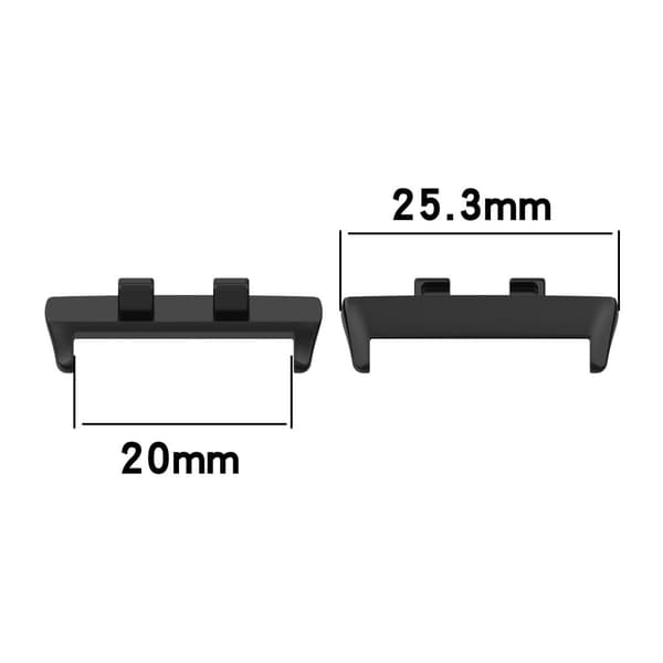 1 par Oppo Watch 3-adapter - Svart Svart