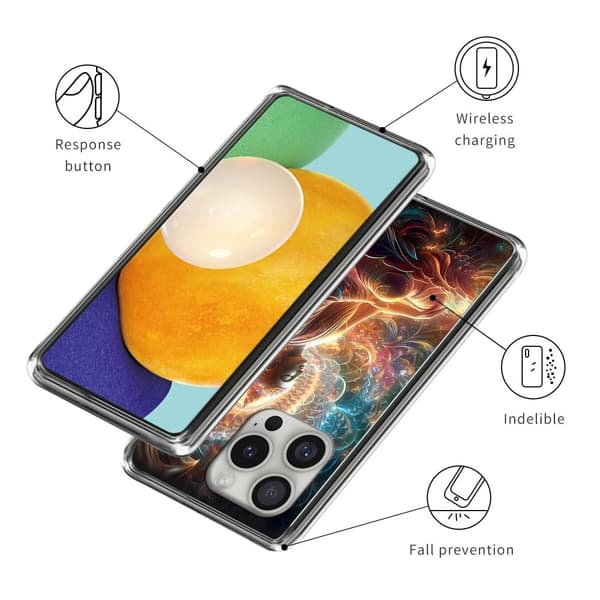 Vibe iPhone 16 Pro deksel - Style C Gold