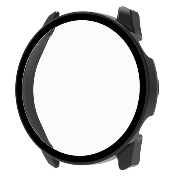 Haylou RT2 (LS10) cover with tempered glass screen protector - Black Transparent