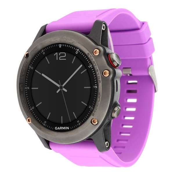 Garmin Fenix 5 / 5 Plus / Forerunner 935 22mm silikone urrem - Lilla Purple