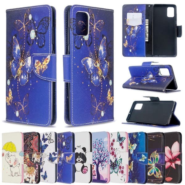 Wonderland Samsung Galaxy A51 etui – Smuk Sommerfugl Multicolor