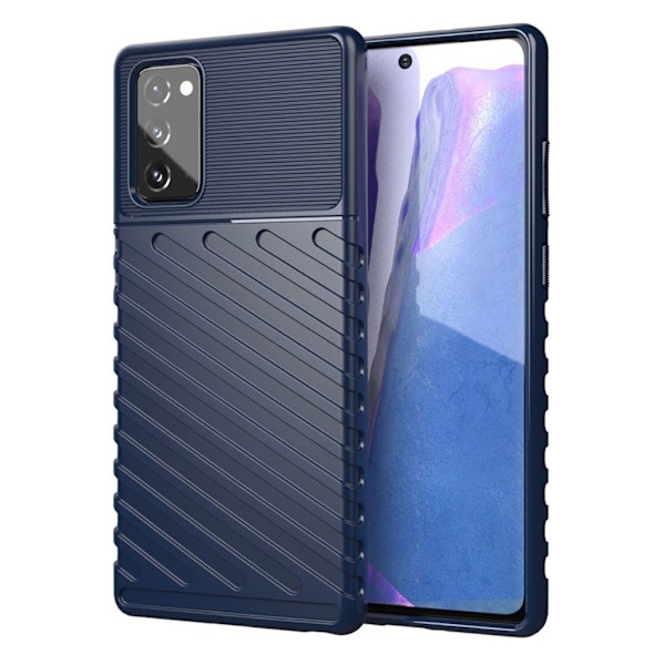 Thunder Samsung Galaxy Note 20 Etui - Blå Blue