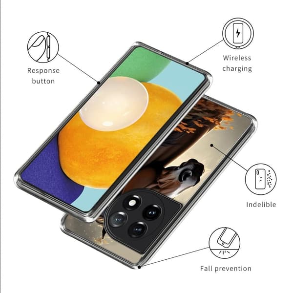 Deco OnePlus Ace 3 cover - Hest Brown