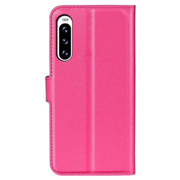 Klassisk Sony Xperia 10 V Flip Etui - Rose Pink