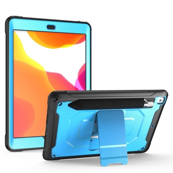 iPad 10.2 (2019) durable armor case - Blue Blå