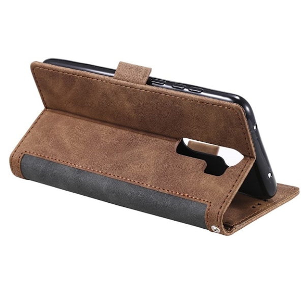 Surburbian Xiaomi Redmi 9 Flip etui - Grå Silver grey