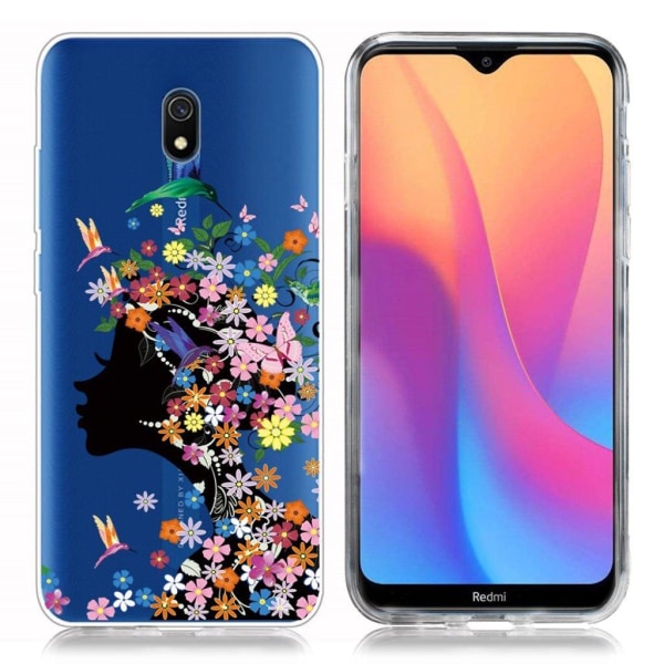 Deco Xiaomi Redmi 8A cover - Blomster Multicolor