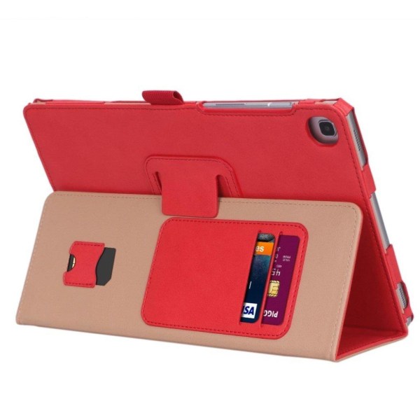 Samsung Galaxy Tab S5e litchi leather case - Rose Rosa