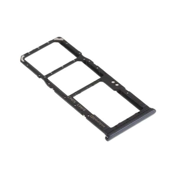 Samsung Galaxy A70 OEM sim / micro SD-kortin lokeron pidike - Musta Black