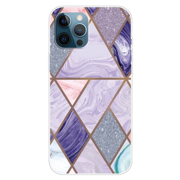 Abstract iPhone 16 Pro Max-skal - Stil Q Lila