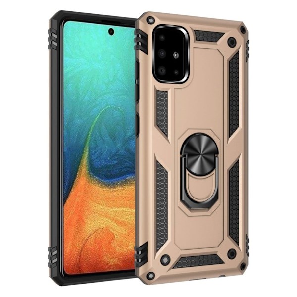 Bofink Combat Samsung Galaxy A71 cover - Guld Gold